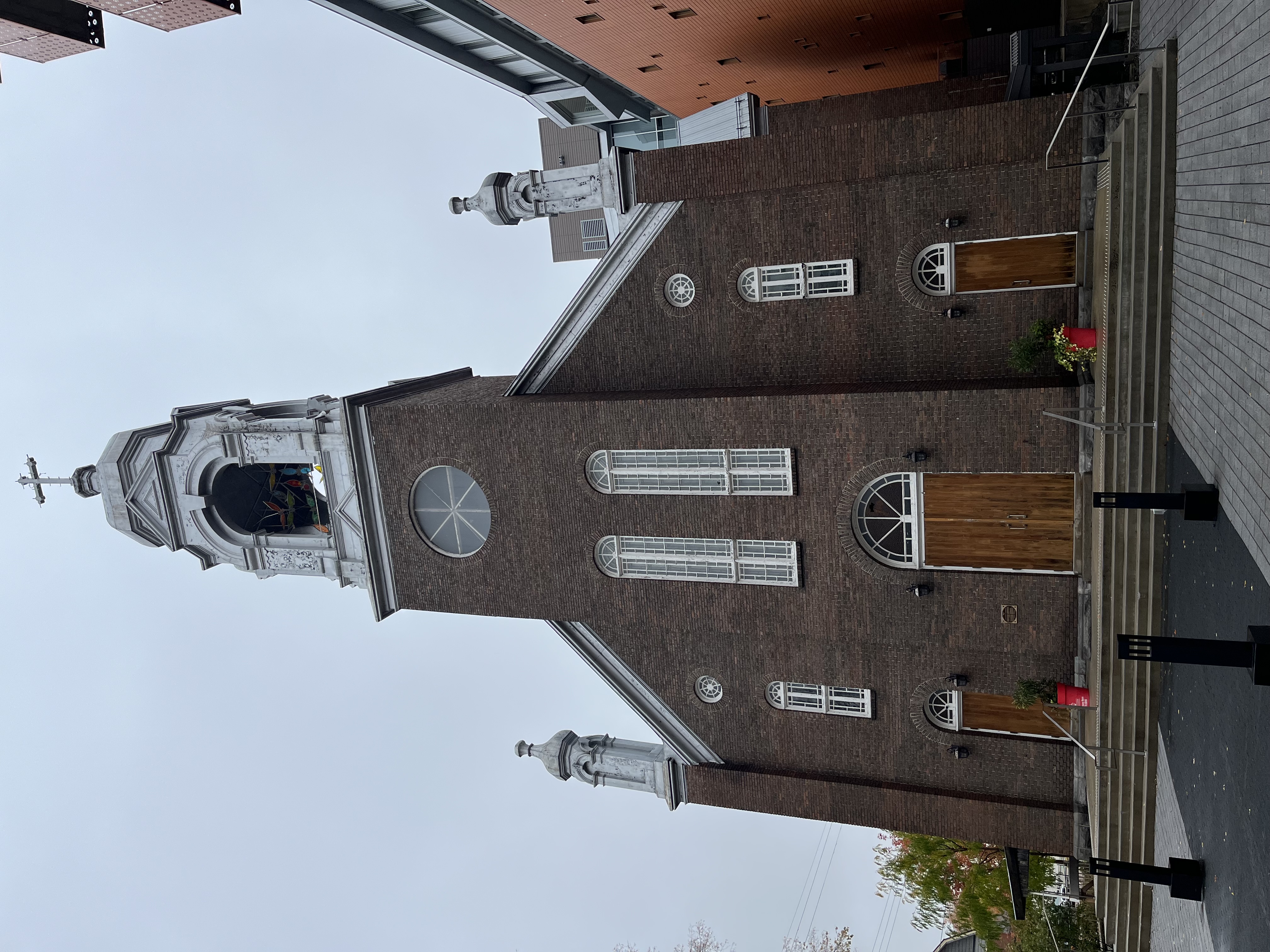 L’église Saint-Charles-Borromée. Crédit photo : Jonathan Desnoyers/Unique FM 94,5