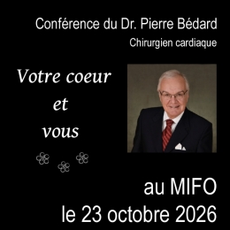 Votre cœur et vous : une conférence qui témoigne de la passion du docteur Pierre Bédard pour le domaine cardiaque
