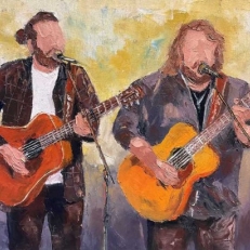 Entrevue de Jacques Landry, le peintre des musiciens