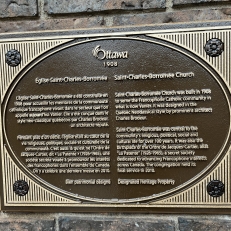 L’Église Saint-Charles-Borromée obtient finalement sa plaque commémorative